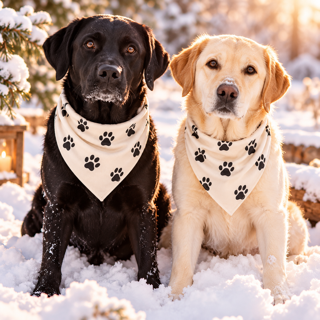 Big Sister Brother Dog Bandana
